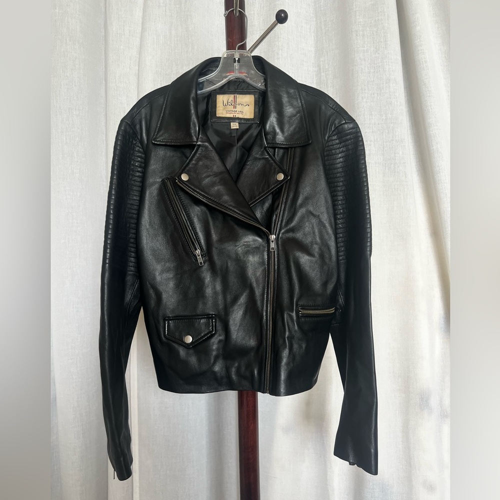Vintage Wilson’s Asymmetrical Leather Jacket
